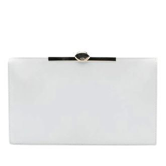 Dior Pre-owned Clutches, female, White, Size: ONE SIZE Pre-owned Vintage Clutch