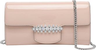 Jimmy Choo London Macaron Bing Chain Wallet