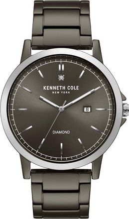 Kenneth Cole KC50555003 Mens Classic Watch - Silver - One Size