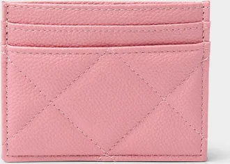 Simons Womens Quilted diamond card holder