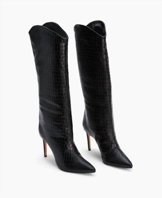 Schutz Womens Maryana Boot In Black