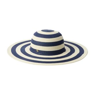 Ralph Lauren Accessoires, Dames, Veelkleurig, ONE Size, Katoen, Bckt W Embrd-Hat-Cotton