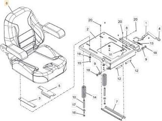 STIGA Sports Asiento Stiga Original - 118830787/0