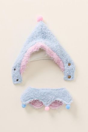 Anthropologie Hat & Bandana Pet Set