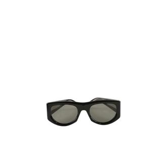Gucci Pre-owned Plastic Zonnebrillen - Dames - Pre-owned - Zwart - Maat: ONE Size