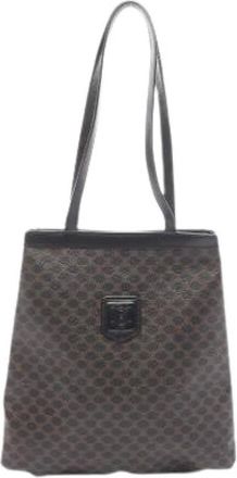 Celine Pre-owned Tote Bags, female, Black, Size: ONE SIZE Pre-owned Canvas Tote Bag