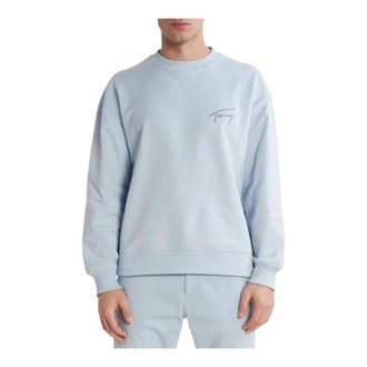 Tommy Hilfiger Heren, Sweatshirts & Hoodies, Blauw, Maat: XL