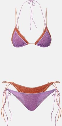 Os&eacute;ree Os&eacute;ree Lumi&egrave;re layered bikini