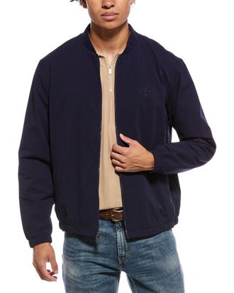 Scotch & Soda Seersucker Zip Jacket