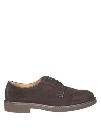 Doucal's Doucals Brown Suede Derby Shoes