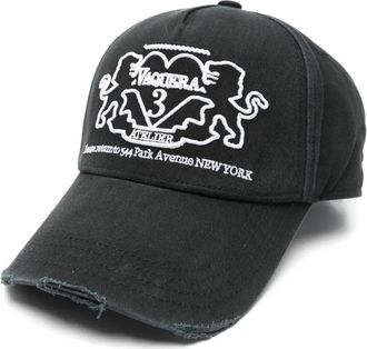 Vaquera Cappello da baseball con ricamo - Nero