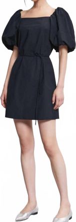 ottod'Ame Poplin Short Dress In Night