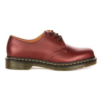 Dr. Martens Ciliegia Liscia Unisex Oxford Scarpe - - Shoes - Uomo - Rosso - 37 EU