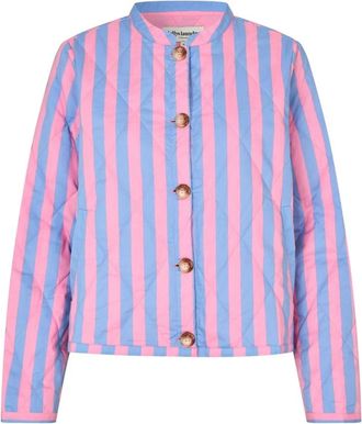 Lollys Laundry Emilia Quilted Jacket - Dames - Zomerjassen - Veelkleurig - XS - Katoen - Jassen