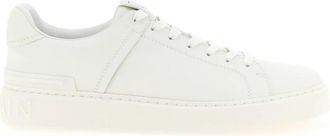 Balmain B-Court Sneakers - Heren - Sneakers - Wit - 43 EU - Leer - Schoenen