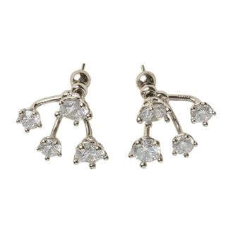 Panconesi Oorbellen - Dames - Accessoires - Grijs - Maat: ONE Size