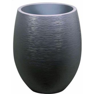 Eda Bote De Huevo Graphit Alta - Antracita - 50x60cm 53l - Eda Pl&aacute;sticos Interiores Y Exteriores