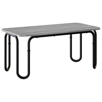 vidaXL Mesa De Centro Sonoma Gris 79,5 X 40 X 36 Cm Vidaxl