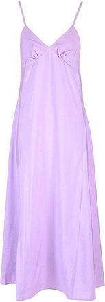 Maison Kitsuné Lilac Maxi Dress