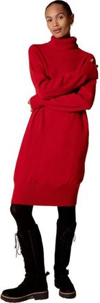 Celtic & Co. Geelong Turtleneck Midi Dress in Pillarbox Red at Nordstrom, Size X-Small