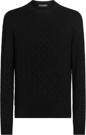 Dolce & Gabbana Long Sleeve Crew-Neck Sweater