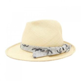 Chanel Pre-owned Accessories, male, Beige, Size: ONE SIZE Pre-owned Hat