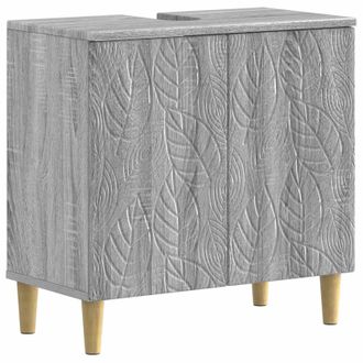 vidaXL Mueble De Lavabo Para Ba&ntilde;o Delft Sonoma Gris Vidaxl