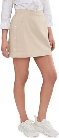 Royal Robbins Wilder Skort Womens Shorts Light Khaki : XL 4.5, Cotton/Elastane/Mesh