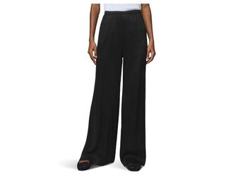 Splendid Serena Satin Pants Womens Clothing Black : XL (Womens 14-16), Lyocell/Viscose