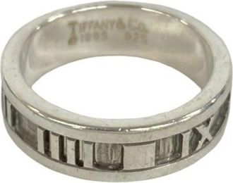 Tiffany & Co. Silver Silver 925 Band Ring (Pre-Owned)