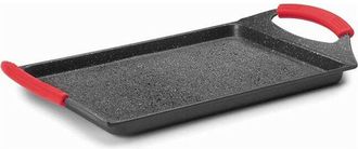 Lacor Plancha Grill Lisa Eco Piedra - Negro 33 X 25 Cm Lacor