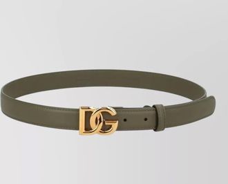 Dolce & Gabbana leather belt