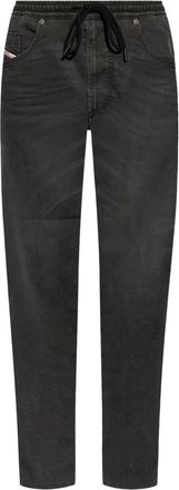 Diesel D-Krooley mid-rise jeans - men - Lyocell/Cotton/Elastane - 26 - Black