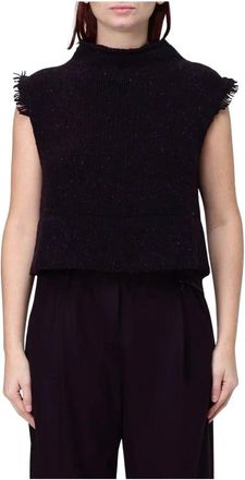 Liviana Conti Raisa Top - Tops - Mujer - P&uacute;rpura - S