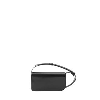 Jacquemus Le Chiquito Long Leren Crossbody Tas - Dames - Tassen - Zwart - Maat: ONE Size Katoen