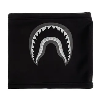 A Bathing Ape Scarves, male, Black, Size: ONE SIZE Printed Neck Gaiter