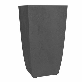 Eda Eda-plastique Diva Basalt Maceta De Exterior Gris Antracita