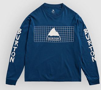 Burton 80s T-Shirt manica Lunga blu
