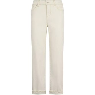 Liu Jo Straight Jeans, female, Beige, Size: W30 Straight Jeans