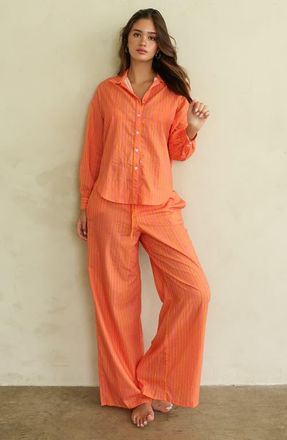 Dippin' Daisy's Swimwear Marina Grande Pants in Bellini Stripe at Nordstrom, Size X-Large