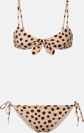 Valentino Bikini con lunares y lazo