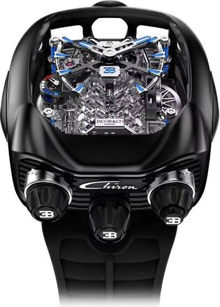 Jacob & Co. Bugatti Chiron Tourbillon Hand Wind Mens Watch BU200.21.AH.AB.B