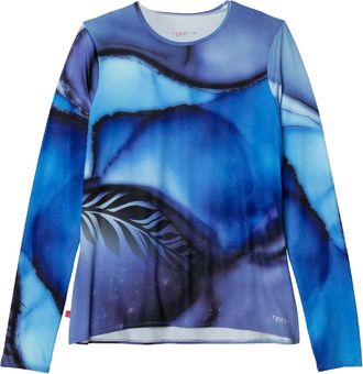 Terry Womens Soleil Flow Bike Top Blue XXL