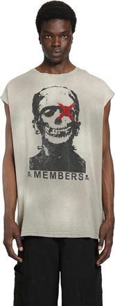 Massimo Sabbadin Franky Printed Jersey Tank Top