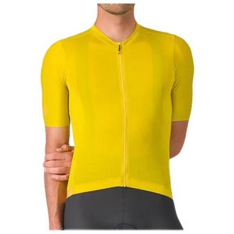Castelli Espresso 2 Jersey Velotrikot f&uuml;r Herren | gelb