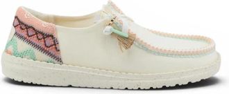 Hey Dude Laced Loafer - Dames - Veterschoenen - Wit - 39 EU - Schoenen