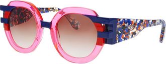 Face &agrave; Face Faces 2 2180 Womens Sunglasses Pink Size 51
