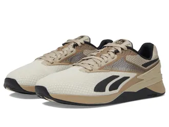Reebok Unisex Nano X3 Sneaker, Beige/Stucco/Black, 7.5 US Men