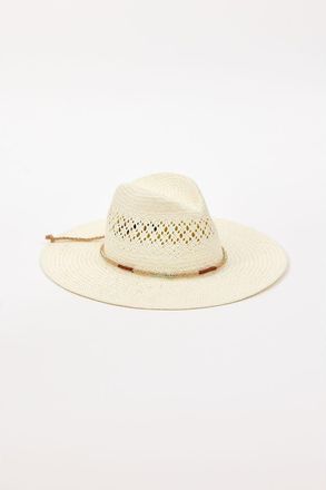 Hat Attack Luxe Packable Sunhat in Bleach/jute at Nordstrom