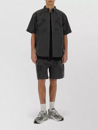 Alpha Industries laser cut camouflage short sleeve shirt